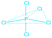 What is the molecular geometry of PCl5? - Quora