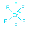 Hexafluorochromate(3-) | CrF6 | ChemSpider