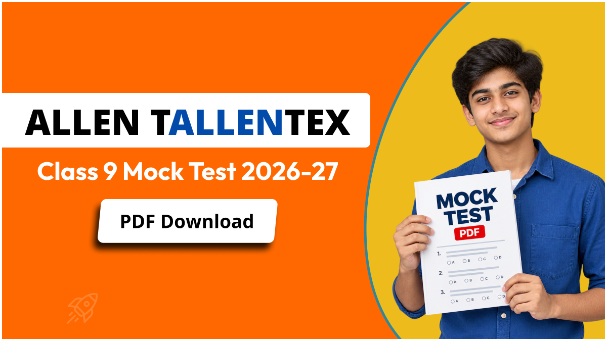 Allen TALLENTEX Class 9 Mock Test 2026-27 PDF Download
