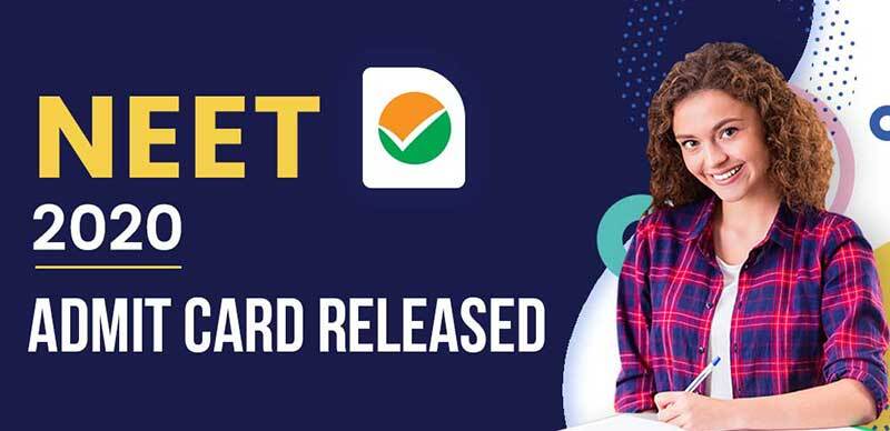 NEET 2020 : Admit Card Released