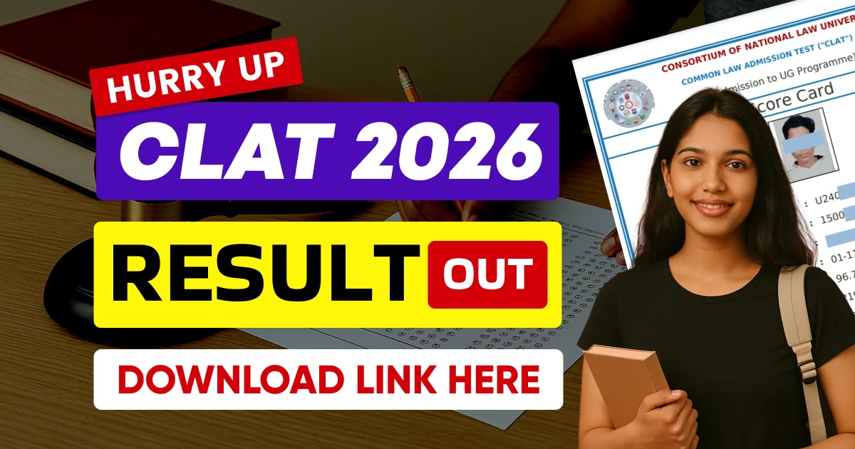 CLAT Result 2026 Released – Direct Download Link Here