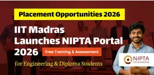 Placement Opportunities 2026: IIT Madras NIPTA Launches Free Training & Certification for All Grads
