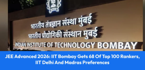 JEE Advanced 2026: IIT Bombay Gets 68 of Top 100 Rankers, IIT Delhi and Madras Preferences