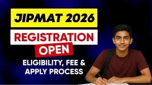 JIPMAT 2026 Registration Opens: NTA Exam on June 7 — Eligibility, Fee & How to Apply