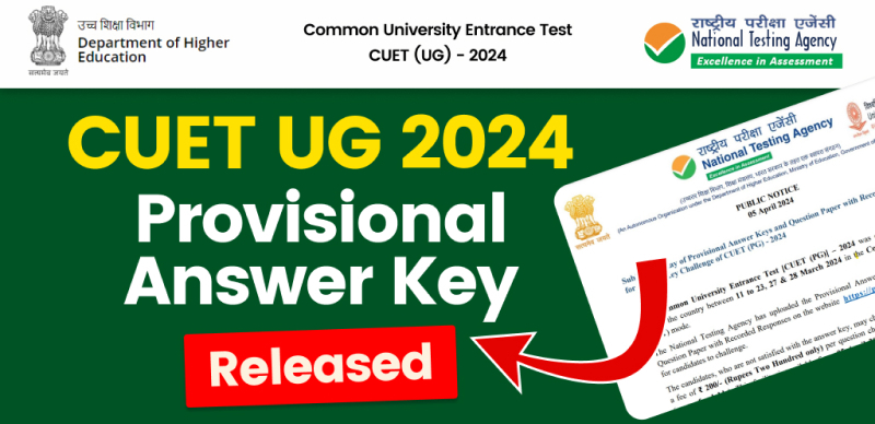 CUET UG 2024 Provisional Answer Key Released at exams.nta.ac.in: Check and Download Now