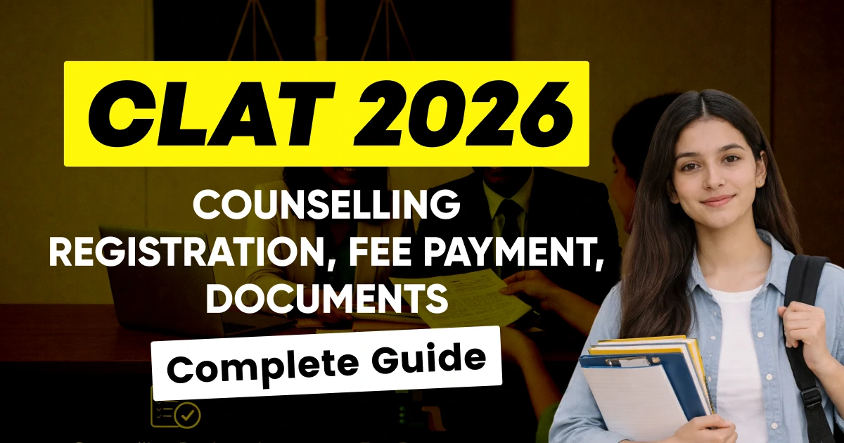 CLAT 2026 Counselling Registration, Fee Payment, Documents - Complete Guide