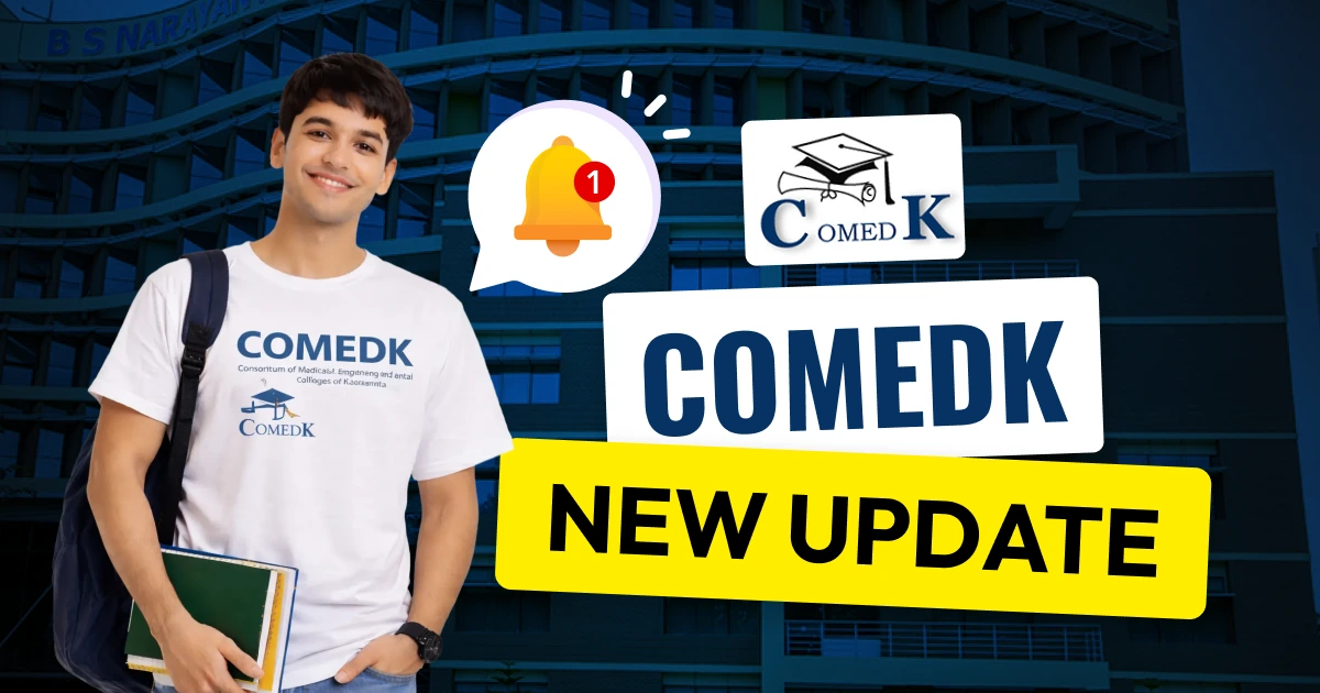 COMEDK UGET 2026 Correction Window Opens Tomorrow – Here's What You Can Change