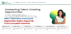 NMAT 2026 Dates Announced: Registration Begins August 20; Check Complete Schedule