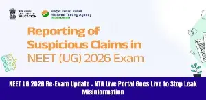 NEET UG 2026 Re-Exam Update: NTA Live Portal Goes Live to Stop Leak Misinformation