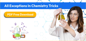 All Exceptions in Chemistry Tricks PDF Free Download