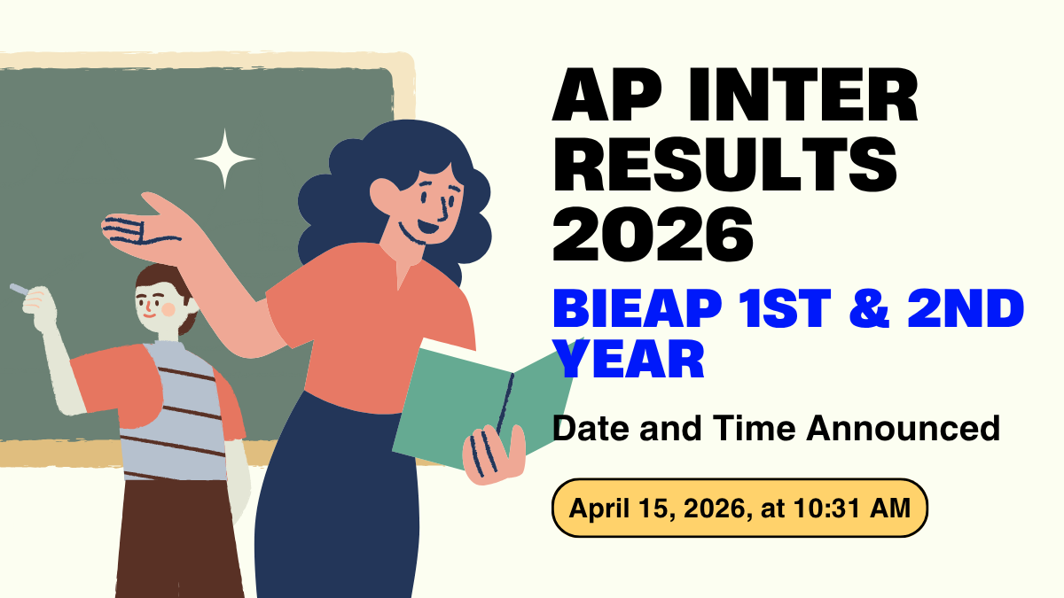 AP Intermediate Results 2026 Date and Time Announced – Check BIEAP 1st & 2nd Year Results Online