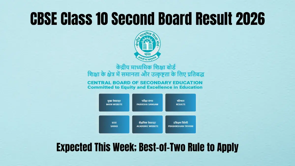 CBSE Class 10 Second Board Result 2026 Expected This Week; Best-of-Two Rule to Apply