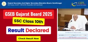 GSEB SSC Class 10 Result 2025 Announced: Overall Pass Percentage Rises to 83.08%