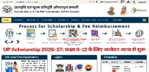 UP Scholarship 2026-27: कक्षा 9 से 12 के लिए आवेदन आज से शुरू, scholarship.up.gov.in पर करें अप्लाई