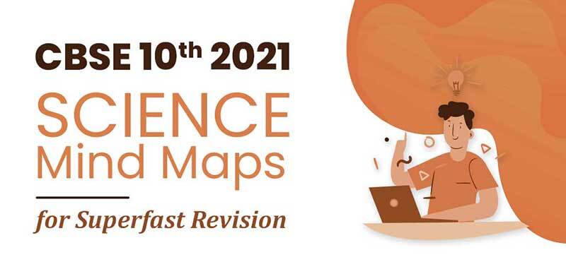 CBSE 10th 2021 : SCIENCE Mind Maps for Superfast Revision