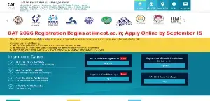 CAT 2026 Registration Begins at iimcat.ac.in; Apply Online by September 15