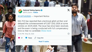 CUET UG 2026 May 30 Important Update: NTA Delays Exam at Some Centres, Shift 2 Begins at 4 PM - NTA Issues Notice