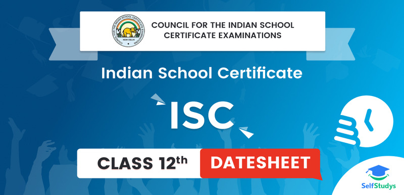 ISC Class 12 Board Exam Date Sheet 2025 (Out): CISCE Class 12th Time Table Released; Exams Begin Feb 13 - Check Schedule Here