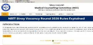 NEET Stray Vacancy Round 2026: Rules, Eligibility, Risks and How to Participate