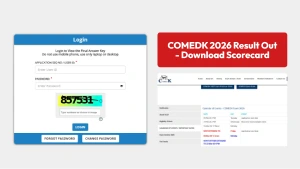 COMEDK UGET Result 2026 (Out): Direct Link at comedk.org - How to Download