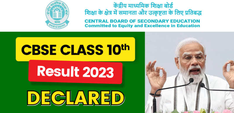 CBSE 10th Result 2023 Declared, Check Direct Link Here