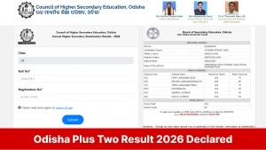 CHSE Odisha Plus Two Result 2026 (Out): Result Link Active – Check Your Marksheet Now