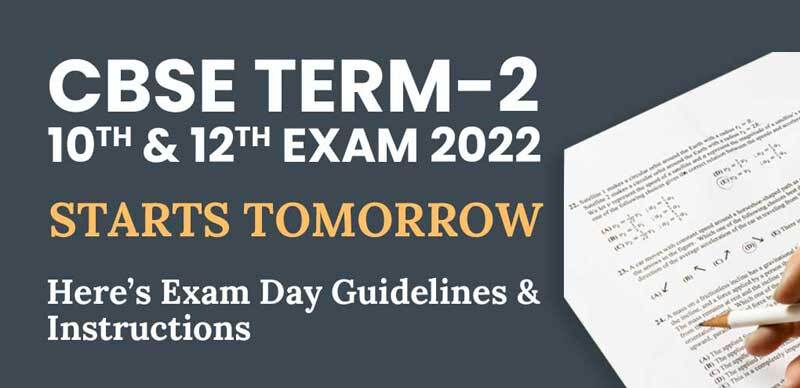CBSE 10th, 12th Exam 2022 Starts Tomorrow : Check Guidelines, Instructions for the Exam Day
