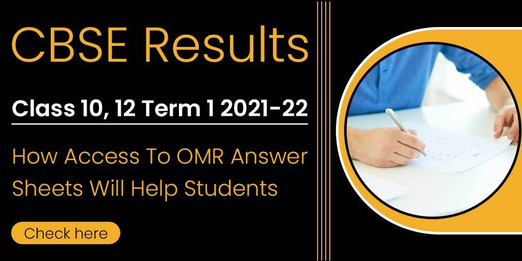 CBSE Class 10, 12 Term 1 Results: How Access To OMR Answer Sheets Will Help Students
