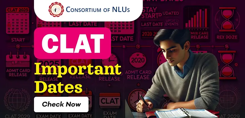 CLAT 2026: Important Dates Released – Check the Full Schedule Here