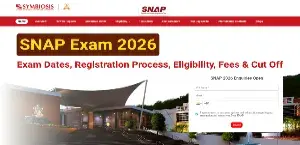 SNAP Exam 2026: Exam Dates, Registration Process, Eligibility, Fees & Cut Off