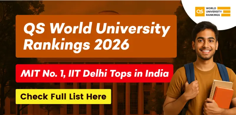 QS World University Rankings 2026: MIT No. 1, IIT Delhi Tops in India - Check Full List Here