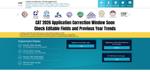 CAT 2026 Application Correction Window Soon: Check Editable Fields and Previous Year Trends