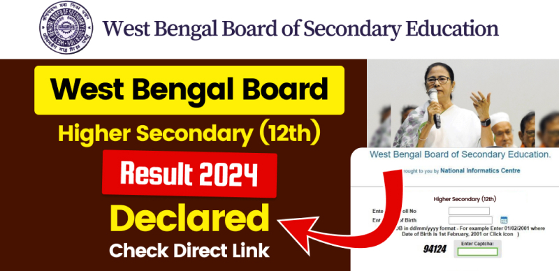 WB HS 12th Result 2024 Link Activated : Direct Link Check Here