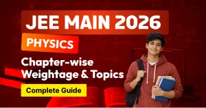 JEE Main Physics 2026 Chapter-wise Weightage & Topics - Complete Guide