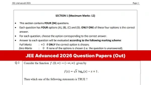 JEE Advanced 2026 Question Papers Released: IIT Roorkee Publishes at jeeadv.ac.in