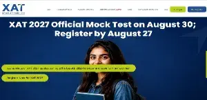 XAT 2027 Official Mock Test on August 30; Register by August 27