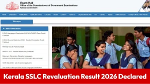 Kerala SSLC Revaluation Result 2026 Declared – Download Scorecard via Direct Link Here