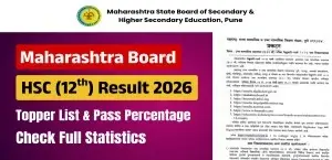 Maharashtra HSC Topper List 2026: 89.79% Pass, Konkan Division Tops – Check Names & Marks