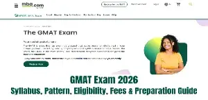GMAT Exam 2026: Syllabus, Pattern, Eligibility, Fees & Preparation Guide