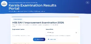 Kerala Plus Two SAY Result 2026 Out: How to Check Your DHSE 12th Improvement Marks