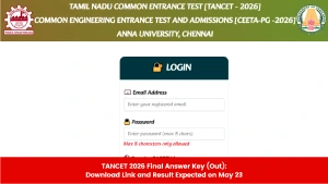 TANCET 2026 Final Answer Key (Out): Download Link and Result Expected on May 23