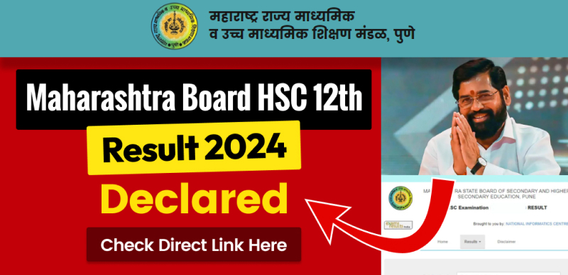 Maharashtra HSC 12th Result 2024 Link Active : MSBSHSE 12th Results Declared; Direct Link Here