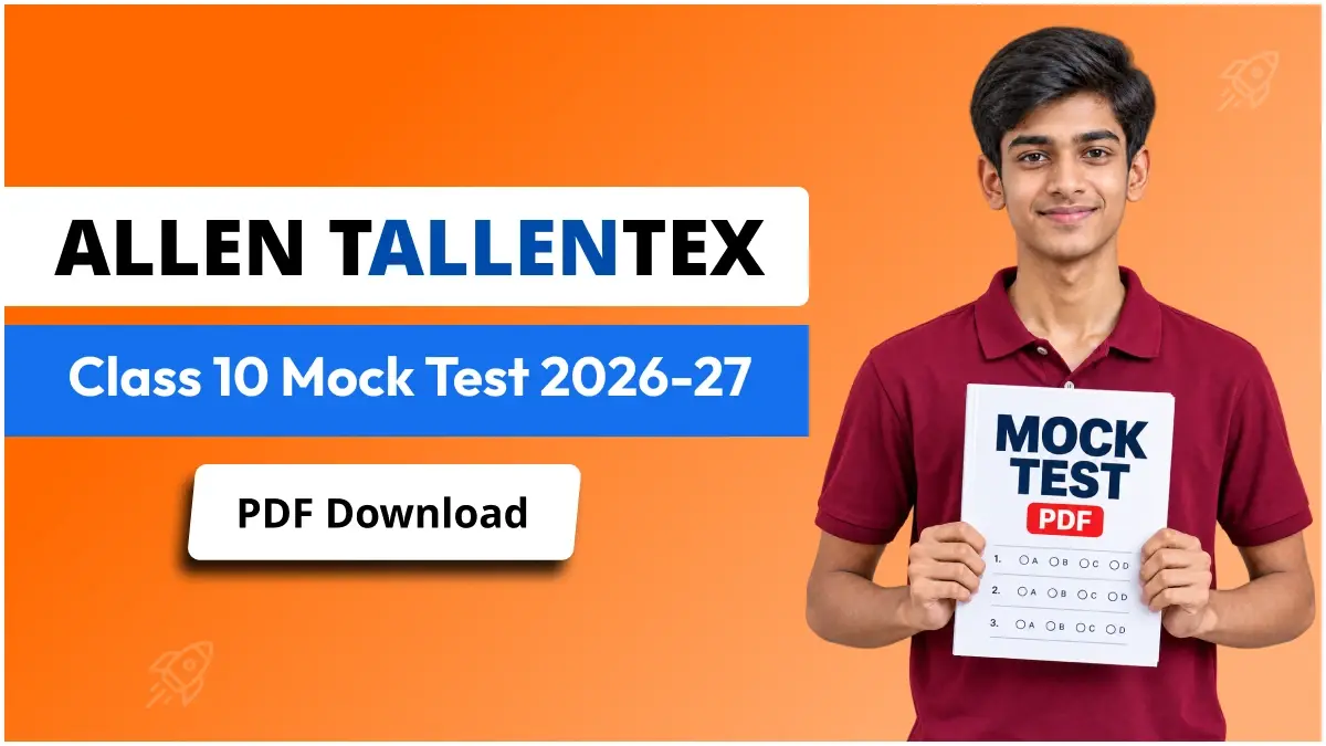 Allen TALLENTEX Class 10 Mock Test 2026-27 PDF Download