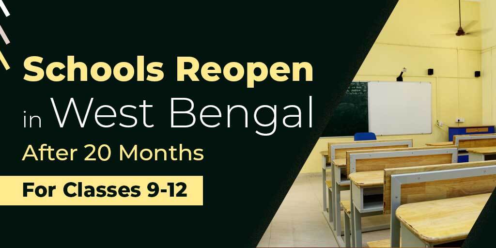 Schools Reopen in West Bengal After 20 Months For Classes 9-12