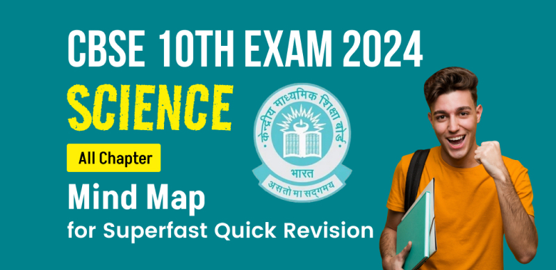 CBSE Class 10th Science Exam 2024 : Chapter-Wise Mind Map for Superfast Quick Revision