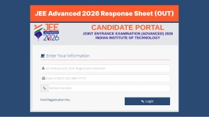JEE Advanced 2026 Response Sheet Released – Download Direct Link at jeeadv.ac.in