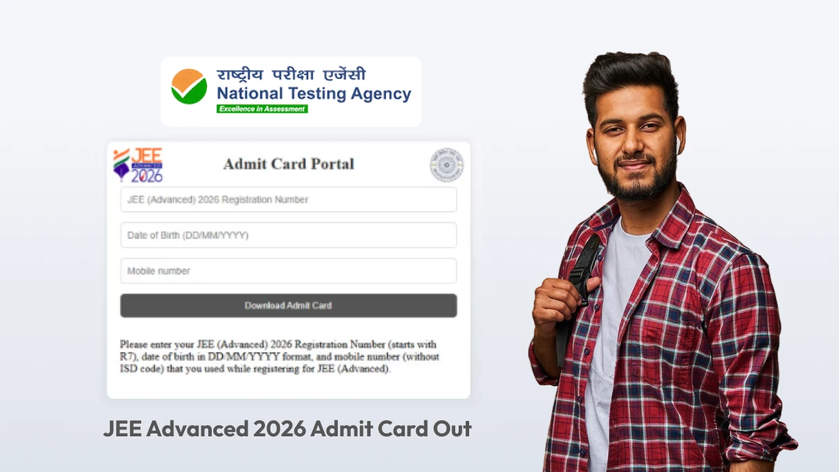 JEE Advanced 2026 Admit Card Released — Direct Download Link at jeeadv.ac.in