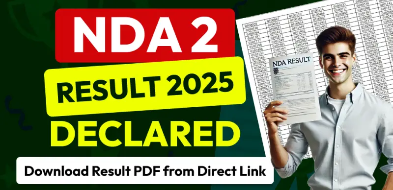 UPSC NDA 2 Result 2025 Out, Direct Link to Check and Download PDF