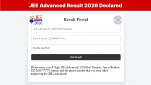 JEE Advanced Result 2026 Declared: Shubham Kumar Tops with AIR 1, Check Toppers List, Cutoff and JoSAA Counselling Details