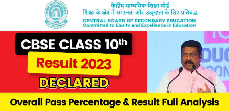 CBSE 10th Result 2023 Out: 93.12% Pass, Girls Outperformed Boys, Check Result Stats & Full Analysis